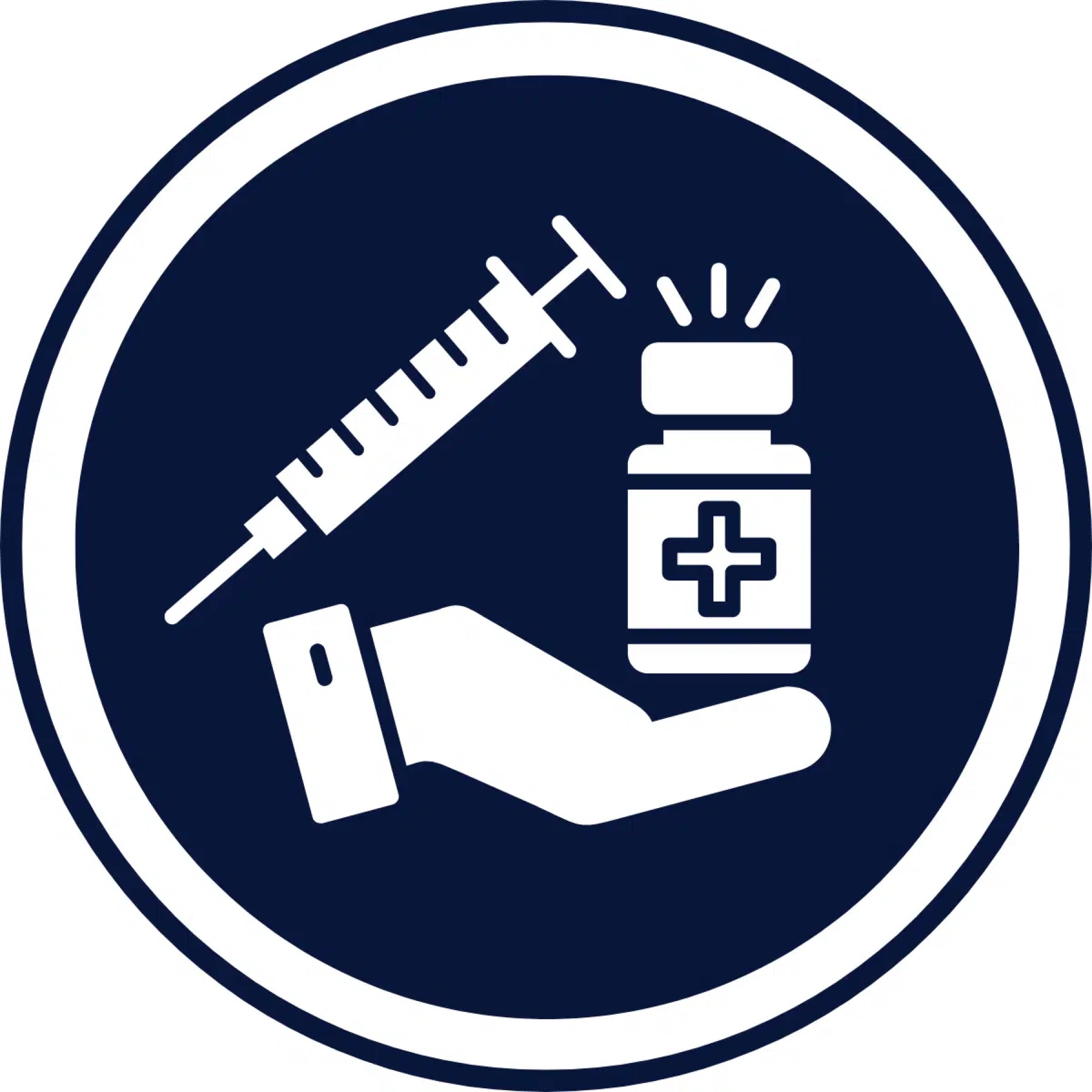 The AmCham Philippines Pharmaceutical committee emblem